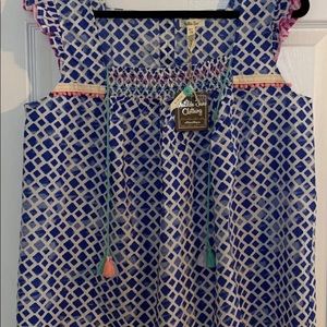 NWT Matilda Jane - sleeveless smock tunic
